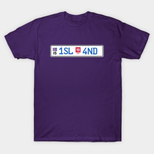 Iceland car registration plate T-Shirt